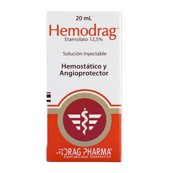 Hemodrag Inyectable 20 Ml