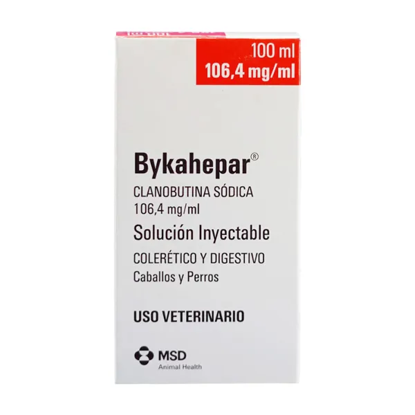 Bykahepar 100 ml Suplemento Hepático Veterinario para Bovinos y Equinos