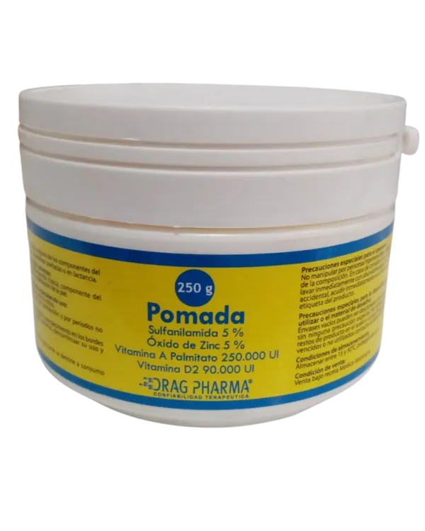 Pomada Sulfavitaminada 250 Gr