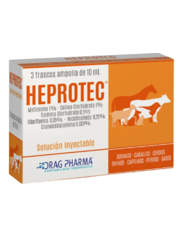 Heprotec Inyectable 3X10 Ml