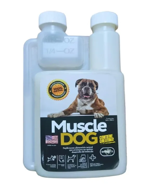MUSCLE DOG 240 ML VITAMINA Y MINERALES