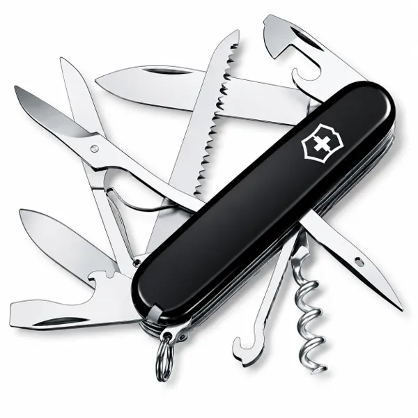Victorinox Huntsman Navaja Suiza 15 Funciones Negra 91 mm