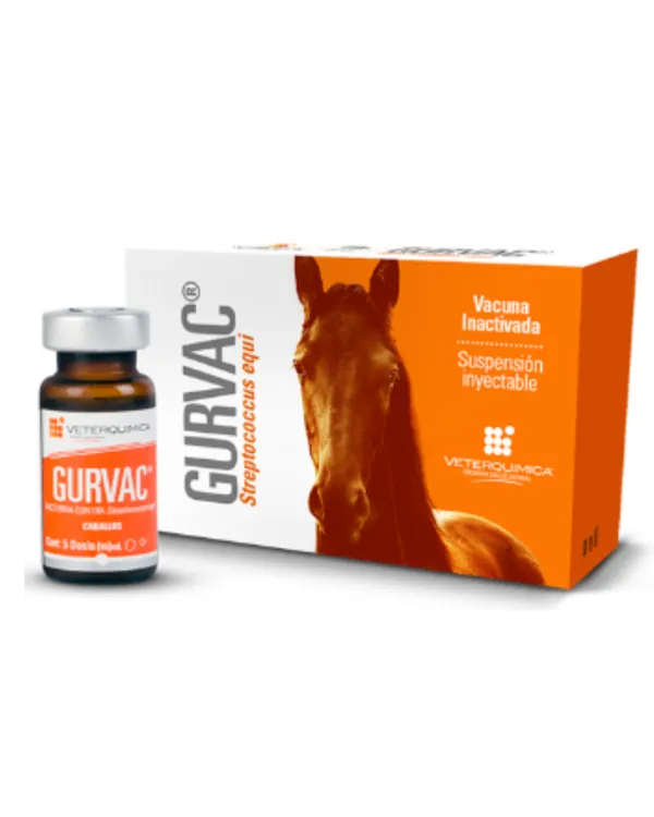 Gurvac Vacuna inactivada contra Streptococcus equino