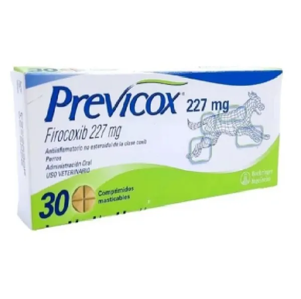 Previcox 227mg 30 comprimidos Antiinflamatorio para Perros