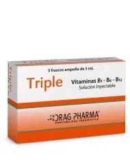 Triple 20000 Inyectable 3X5 Ml