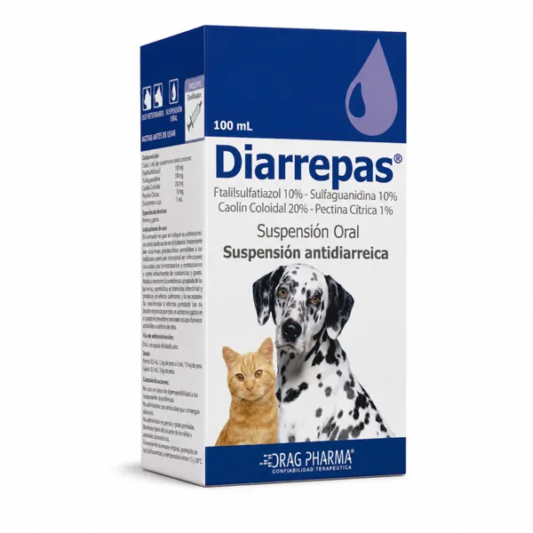 Drag Pharma Diarrepas Suspensión Oral Antidiarreica 100 mL