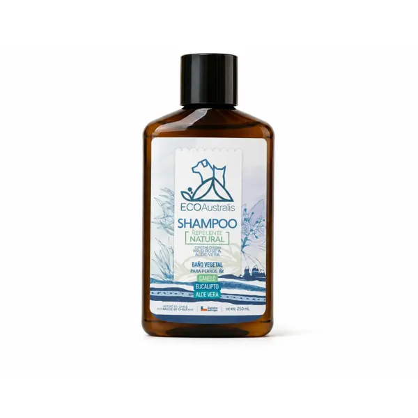 Ecoaustralis Shampoo Repelente Natural con Canelo y Eucalipto 250 mL