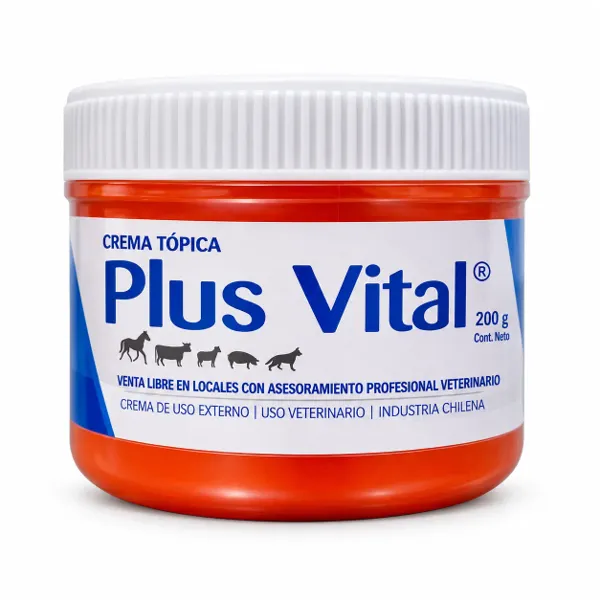 Átomo Plus Vital Crema Tópica con Alcanfor y Mentol Pote 200 g