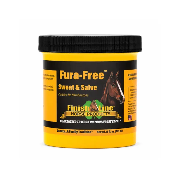 Finish Line Fura Free Loción Cicatrizante Equina sin Nitrofurazona 473 ml