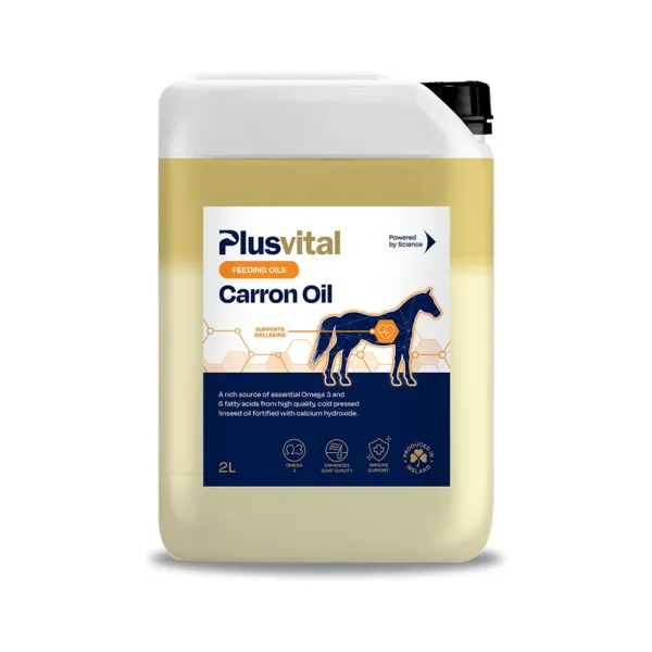 Plusvital Carron Oil Aceite de Linaza Equino Bidón 2 Litros