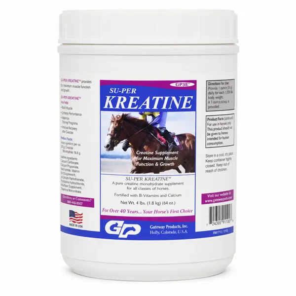 Su-Per Kreatine Creatina Equina en Polvo Envase de 1,13 kg