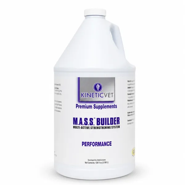 M.A.S.S. Builder Líquido 3.8 lt - Anabólico Natural Equino, Soporte para Desarrollo de Masa Muscular y Peso (Gamma Oryzanol)