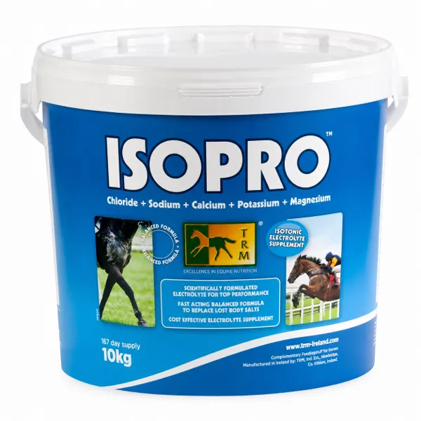 TRM Isopro 2000 Electrolitos Isotónicos Equinos Polvo 10 kg