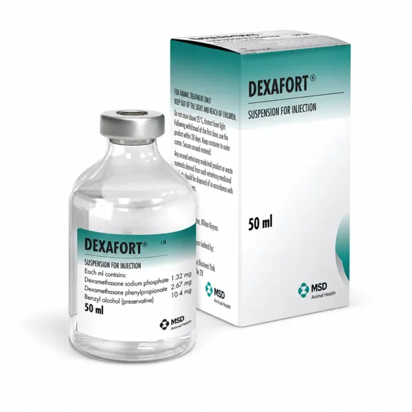 MSD Dexafort Dexametasona 3 mg/mL Inyectable 50 mL
