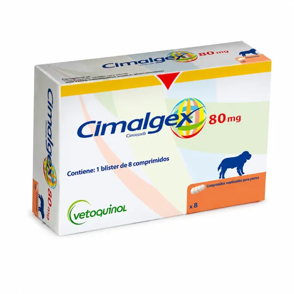 Vetoquinol Cimalgex Cimicoxib 80 mg Comprimidos Masticables Perros
