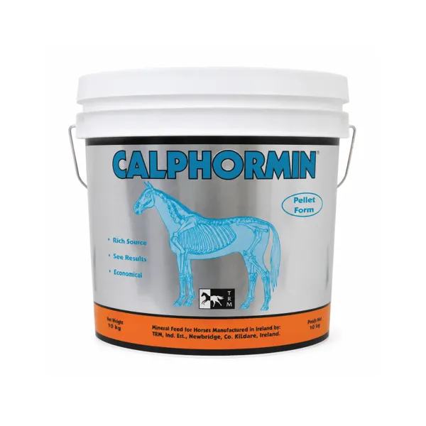 TRM Calphormin Suplemento Mineral Equino en Pellet 10 kg