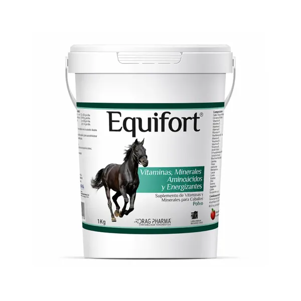 Drag Pharma Equifort Polvo Vitamínico Mineral Equino 1 kg
