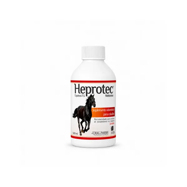 Drag Pharma Heprotec Equino Metionina y Complejo B Oral 500 mL