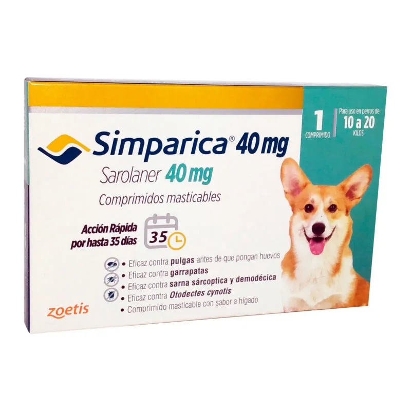 Simparica 40Mg 10-20 Kg 1Com-hd